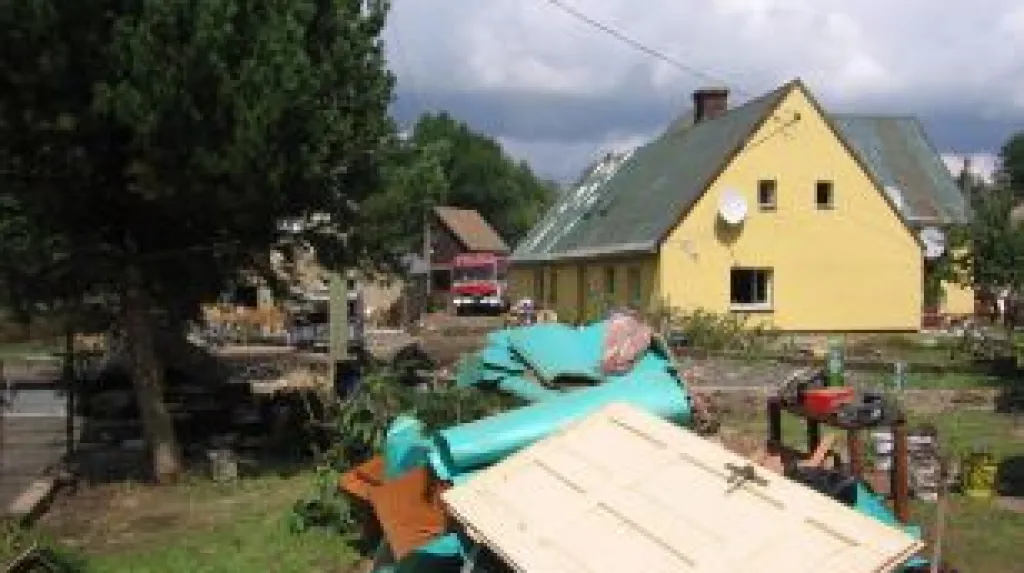 Pomoc postiženým povodněmi