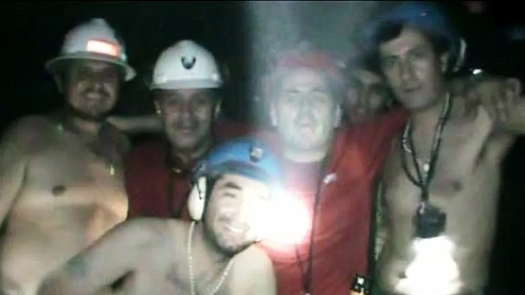 Horníci v Chile