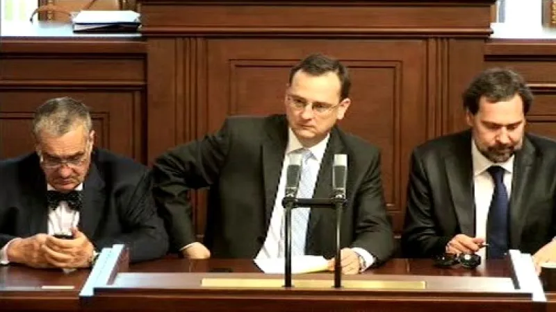 Lídři vládních stran