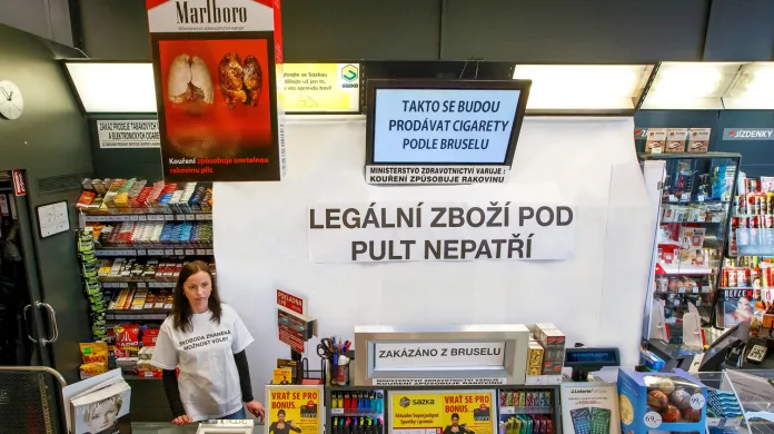 Prodej cigaret podle novely evropské směrnice