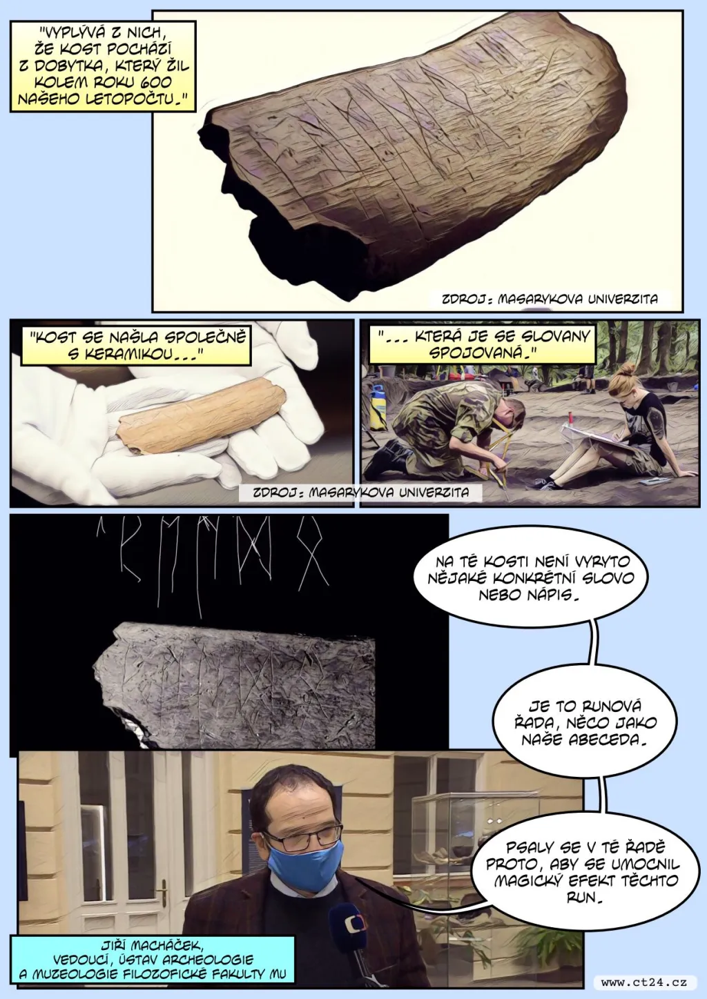Nejstarším písmem Slovanů byly runy