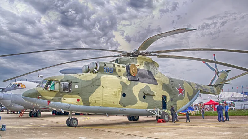 Mil Mi-26 je ruský super těžký transportní vrtulník z konce 70. let 20. století.