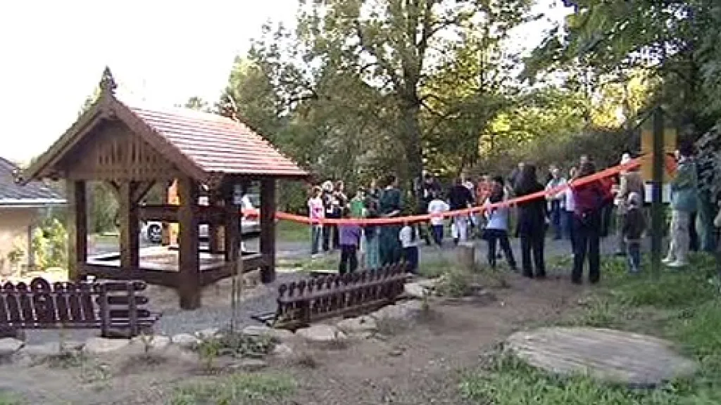 Obnovená studna v Dobré Vodě