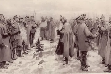 Velký vánoční zázrak. V roce 1914 se válka o svátcích na několik hodin zastavila