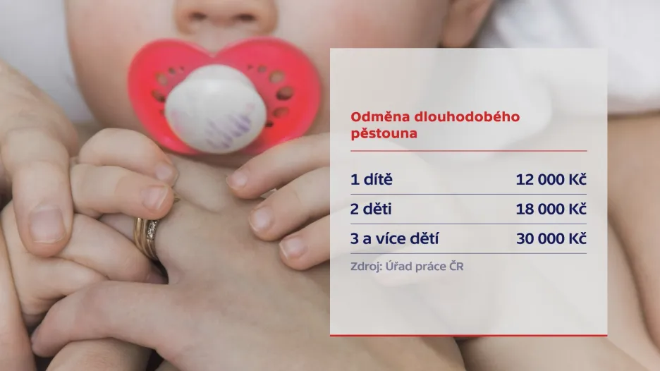 Odměna dlouhodobého pěstouna