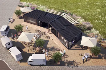 Moderní čekárna s internetem, parkoviště a zeleň. Okolí brněnského dolního nádraží se mění k lepšímu