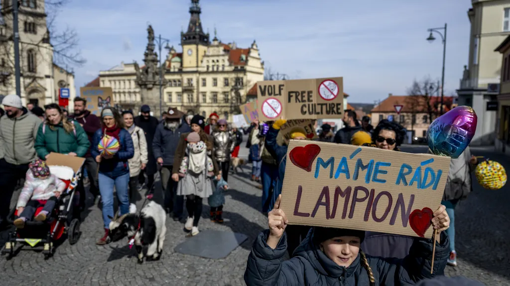 Průvod pro kladenské Divadlo Lampion