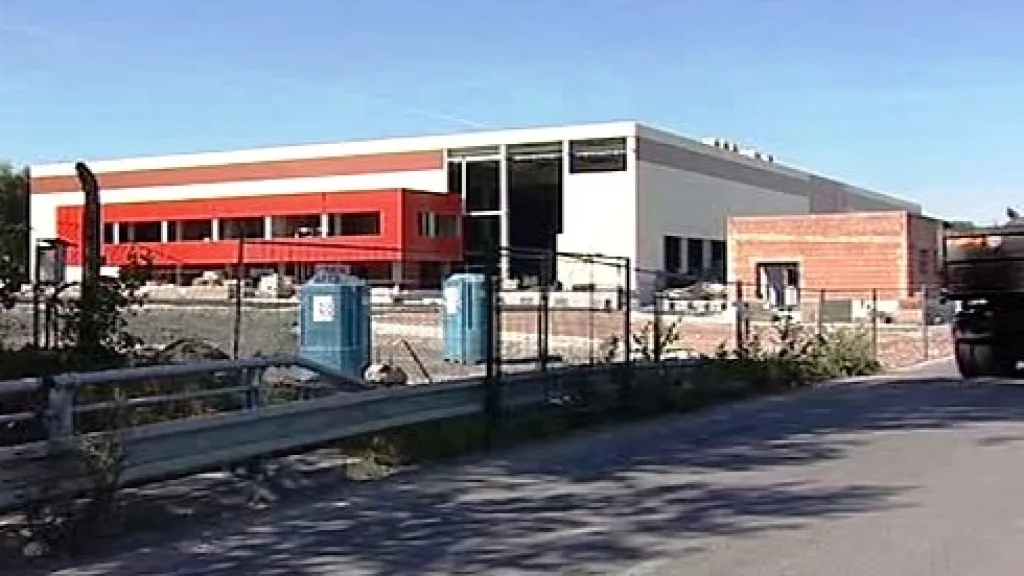 Skladišťní budova firmy D+D Park