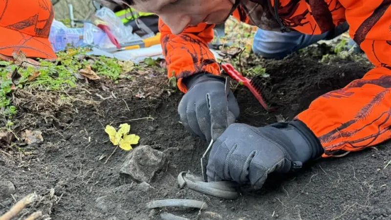 Objev bronzových náramků na Tabulové hoře