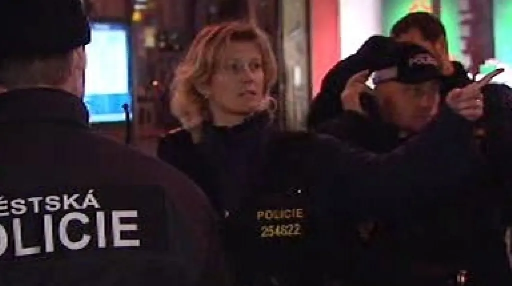 Zátah v centru Prahy