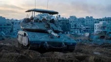 Izraelský tank Merkava