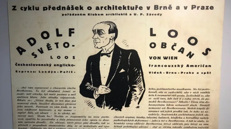 Výstava k výročí narození Adolfa Loose na Špilberku