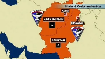 Hlídané české ambasády