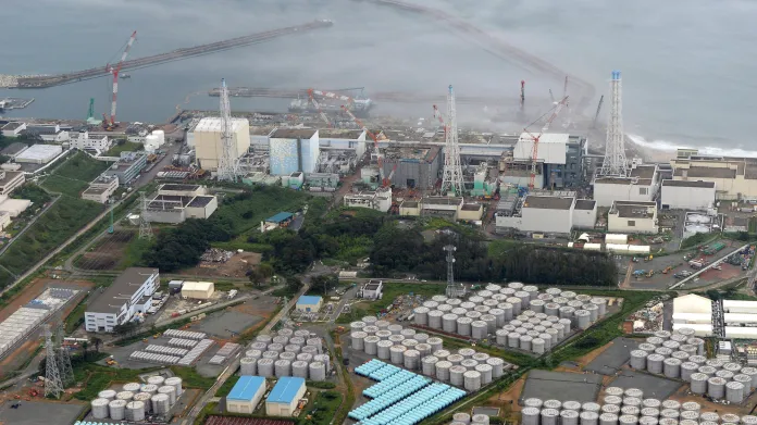 Poškozená elektrárna Fukušima