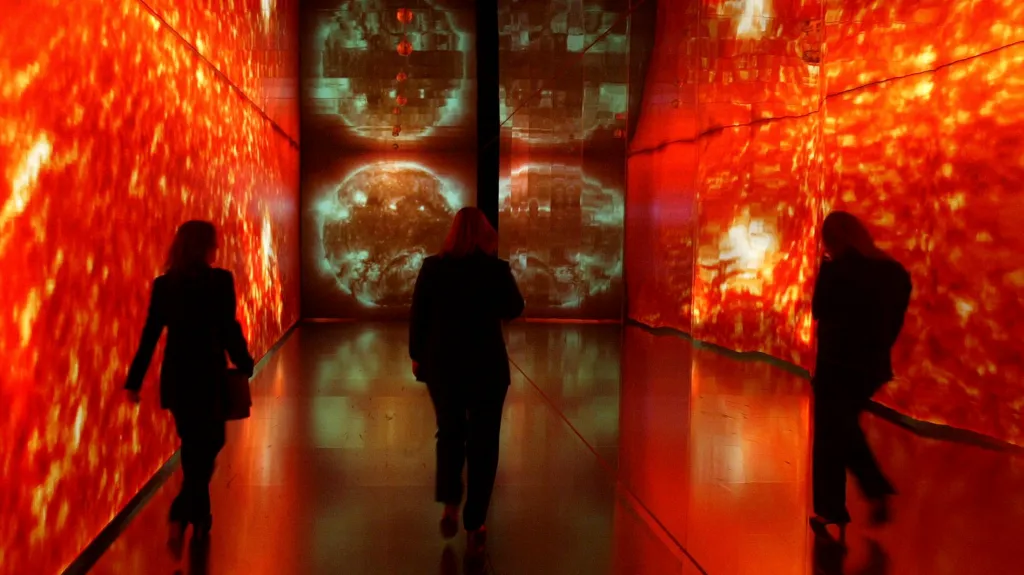 Vstupní chodba do agentury ESA