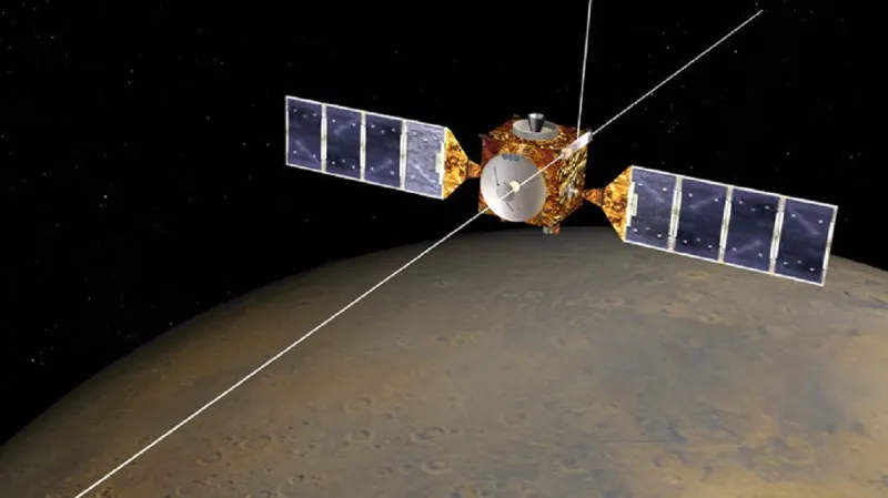 Mars Express studující Rudou planetu