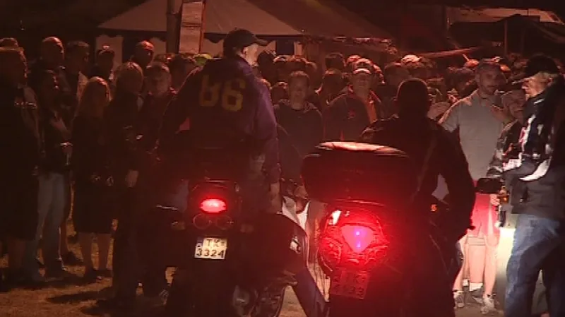 Noční atmosféra na Grand Prix