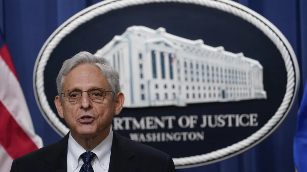 Americký ministr spravedlnosti Merrick Garland