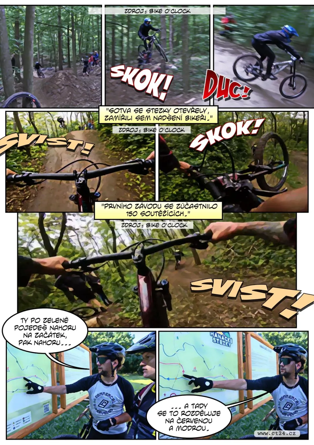 Terénní cyklistika láká čím dál více lidí. V Česku vznikají nové tratě