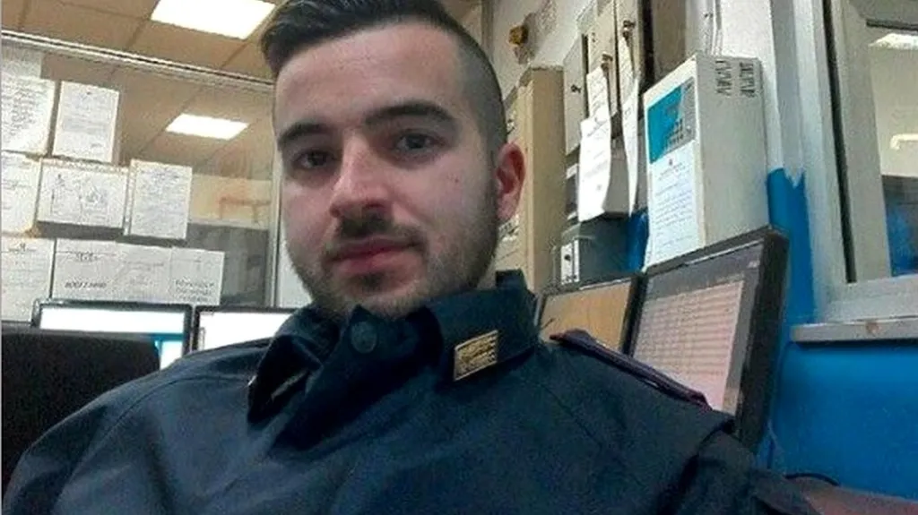 Italský policista Luca Scatá