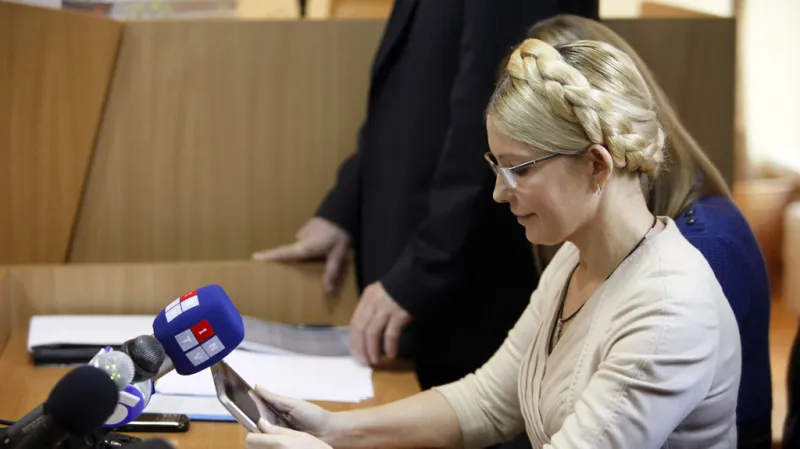 Julija Tymošenková u soudu