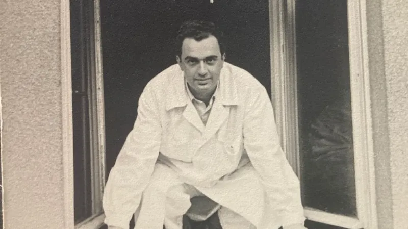 Vladimír Leman v pelhřimovské nemocnici (1958)