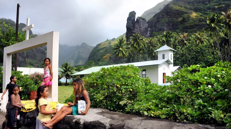 Markézy blízko Tahiti