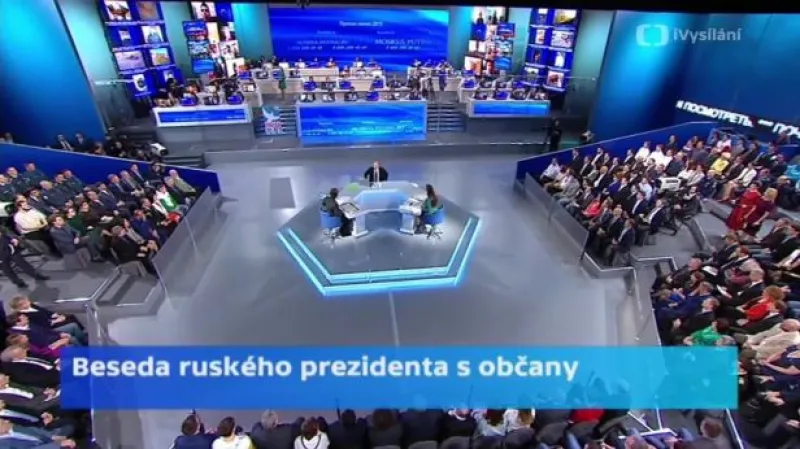 Ruský prezident Putin odpovídal na dotazy občanů
