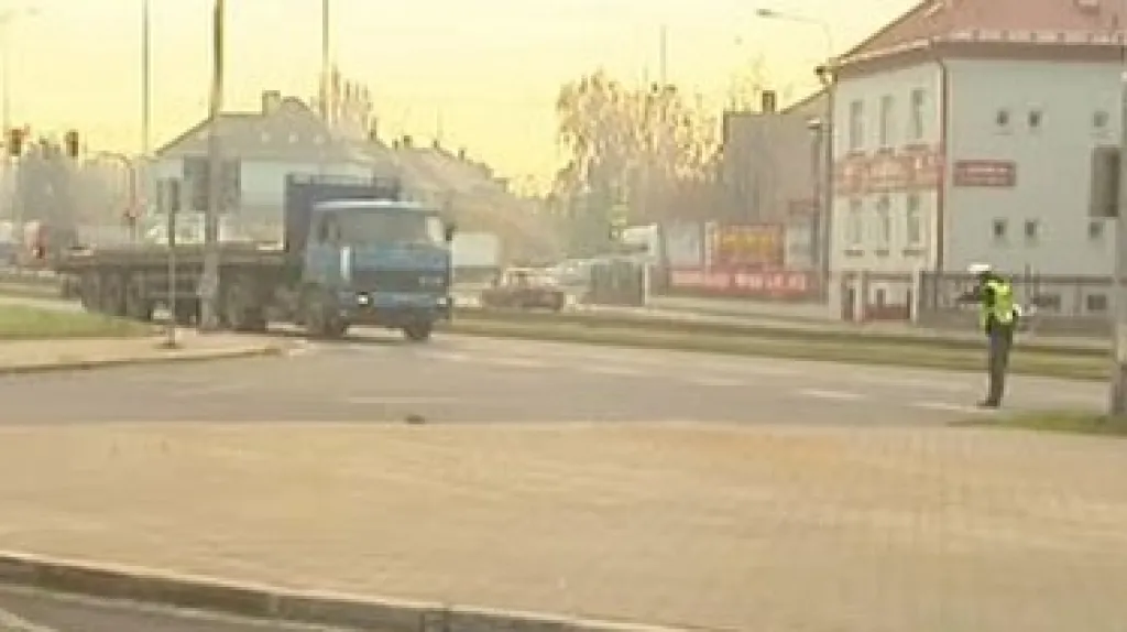 Kontrola kamionu