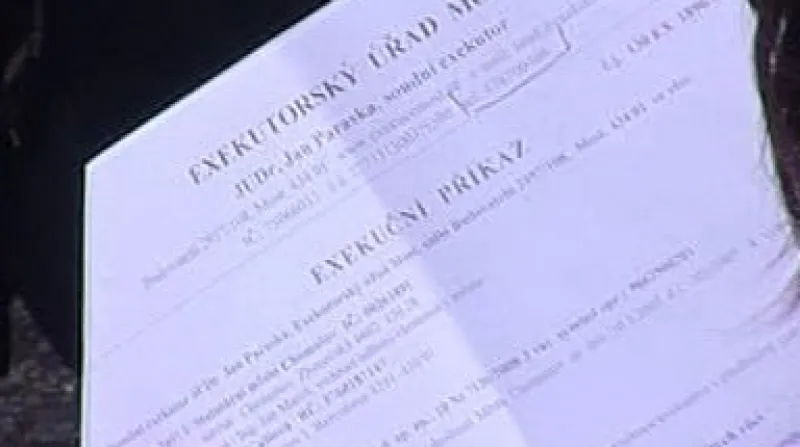 Exekuční příkaz k zabavení podpory neplatičům v Chomutově