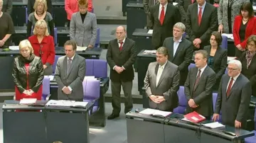 Bundestag drží minutu ticha za oběti kebabových vražd