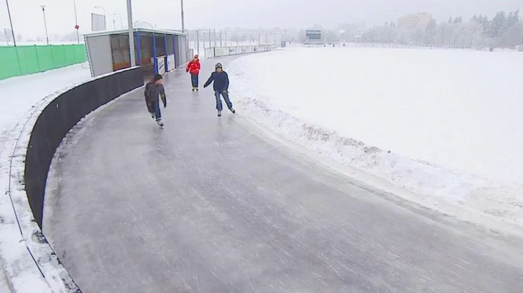 Bruslařská dráha v Třebíči