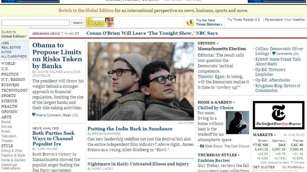Web New York Times