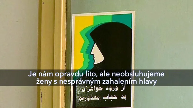 Zákaz vstupu nezahaleným Íránkám