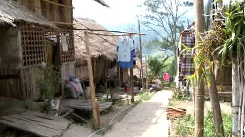 Uprchlický tábor v Thajsku je domovem pro deítky tisíc Barmánců