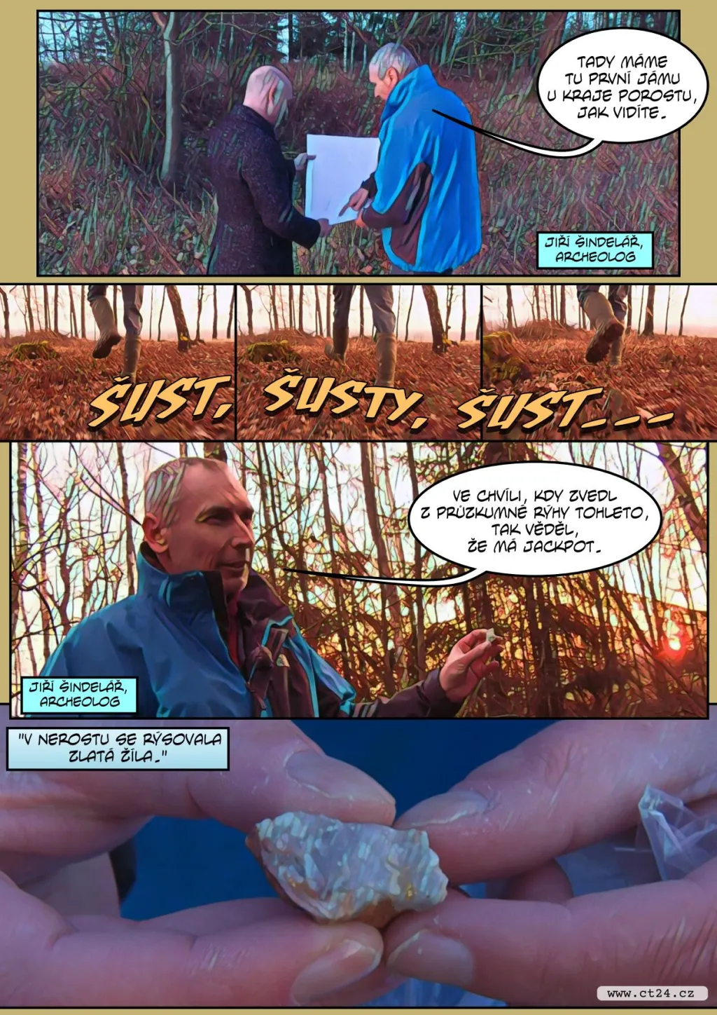 Zlatá horečka na Táborsku