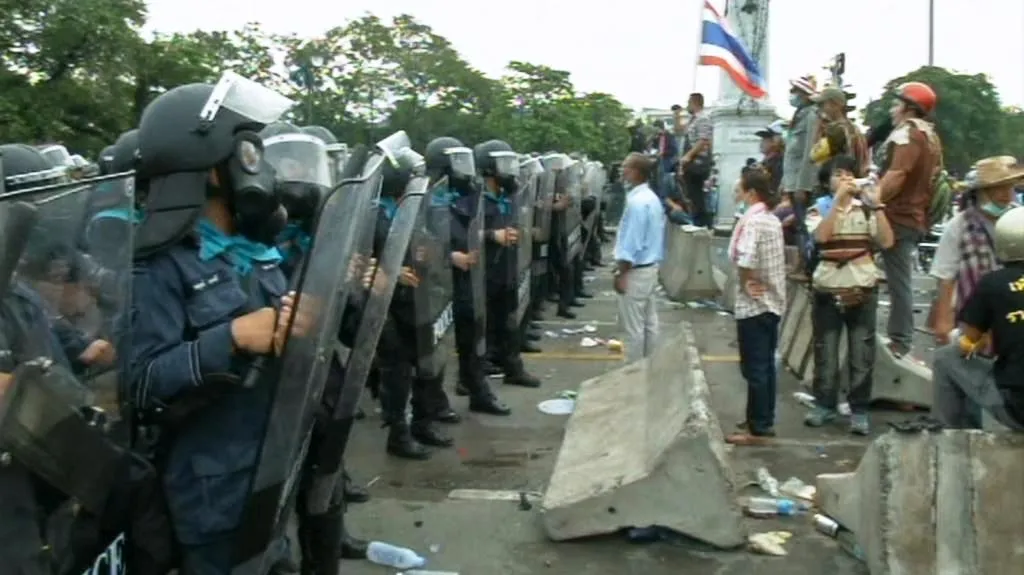 Demonstrace v Bangkoku