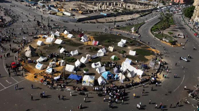 Náměstí Tahrír opět plní demonstranti
