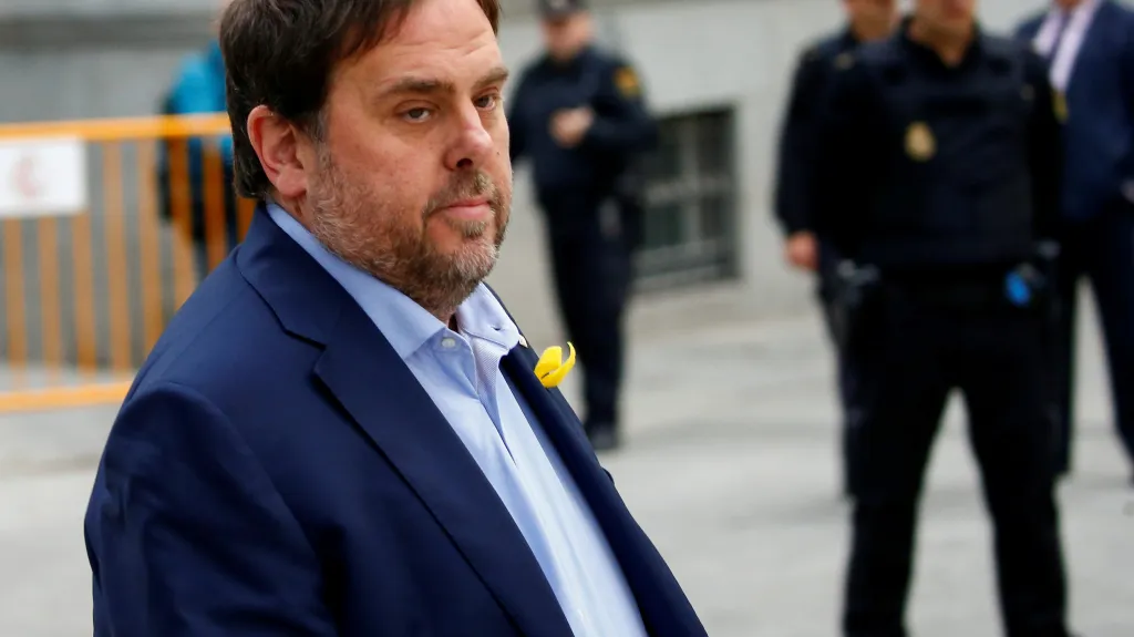 Odvolaný katalánský vicepremiér Oriol Junqueras