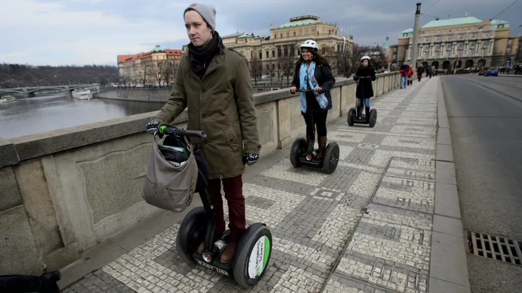 Vozítka segway v Praze