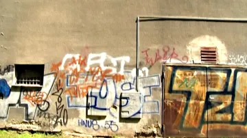 Zdi nevzhledné budovy ozdobili pouliční umělci