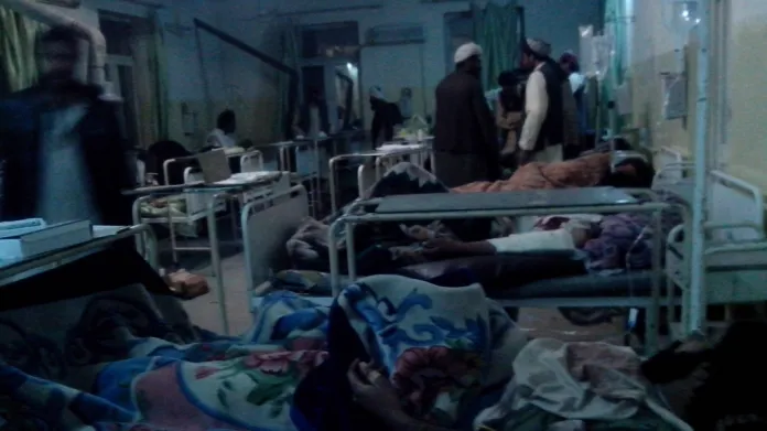 Zranění lidé v jedné z paktických nemocnic