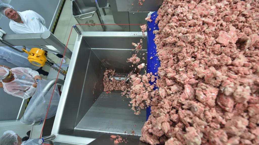 Výroba krmiva pro psy