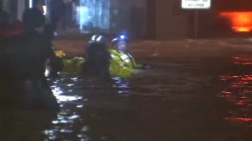 Záplavy na severu Anglie