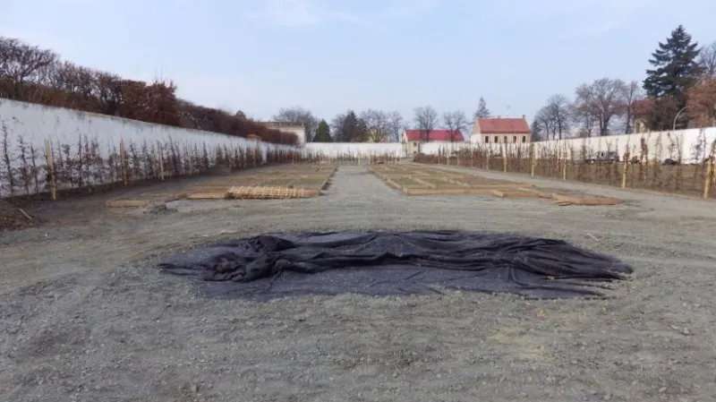 Holandská zahrada před rekonstrukcí