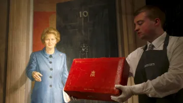 Dražba věcí expremiérky Thatcherové