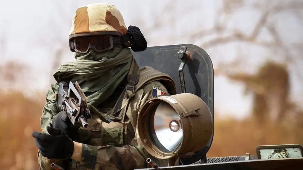 Francouzský voják v Mali