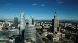 Pohled na centrum Varšavy