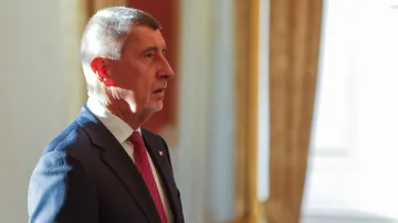 Andrej Babiš během svého jmenování premiérem na Pražském hradě, 9. prosince 2025