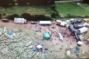 Policisté řešili přečiny a stížnosti na technoparty v Krušovicích. Zadrželi jednoho muže